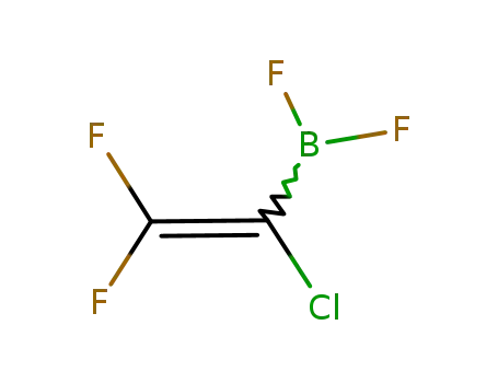 Molecular Structure of 726203-09-4 (1-chlorodifluoroethenyldifluoroborane)