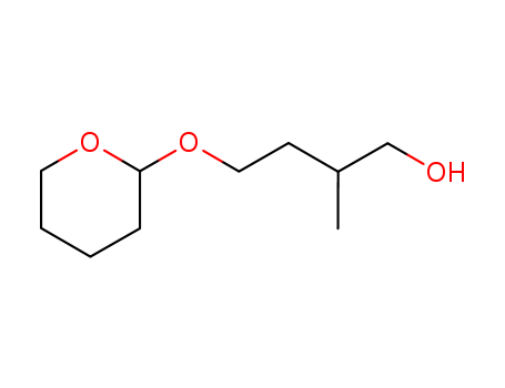 Molecular Structure of 101766-91-0 (1-Butanol, 2-methyl-4-[(tetrahydro-2H-pyran-2-yl)oxy]-)
