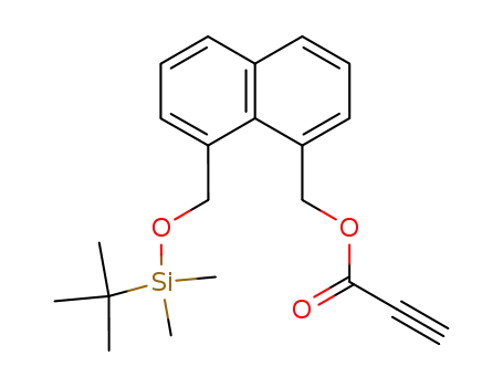 Propynoic acid 8-(tert-butyl-dimethyl-silanyloxymethyl)-naphthalen-1-ylmethyl ester