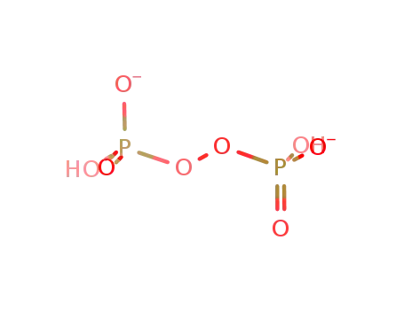 Molecular Structure of 20824-76-4 (peroxodiphosphate)