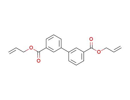 Molecular Structure of 107240-39-1 (Biphenyl-3,3'-dicarboxylic acid diallyl ester)