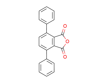 Molecular Structure of 1162-64-7 (1,3-Isobenzofurandione, 4,7-diphenyl-)