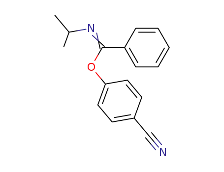 4-cyanophenyl N-isopropylbenzimidate
