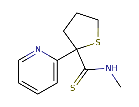 2-Thiophenecarbothioamide,tetrahydro-N-methyl-2-(2-pyridinyl)-