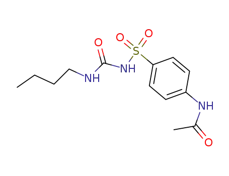 N- [4-[[[(부틸 아미노) 카르 보닐] 아미노] 술 포닐] 페닐] 아세트 아미드
