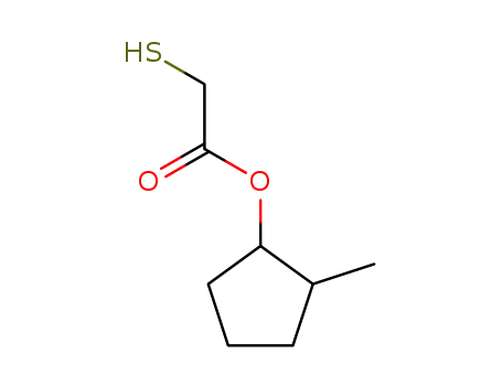 Mercapto-acetic acid 2-methyl-cyclopentyl ester