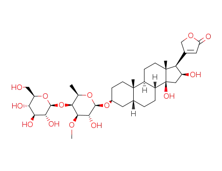 Molecular Structure of 752-61-4 (DIGITALIN)