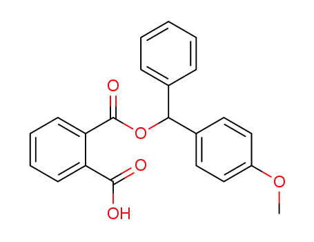 (+/-)-phthalic acid mono-(4-methoxy-benzhydryl ester)