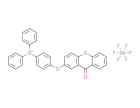 [4-(2-thioxanthonylthio)phenyl]diphenylsulfonium hexafluoroantimonate