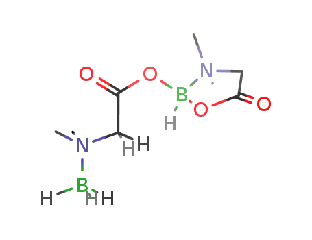 (CH<sub>3</sub>)2(CH<sub>2</sub>CO<sub>2</sub>BHOCOCH<sub>2</sub>N(CH<sub>3</sub>)2)NBH<sub>3</sub>