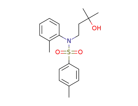 Molecular Structure of 1422186-13-7 (N-tosyl-4-(2-methylanilino)-2-methyl-2-butanol)