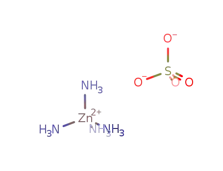 Molecular Structure of 34417-25-9 (tetraamminezinc sulphate)