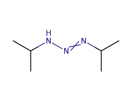 Molecular Structure of 84713-95-1 ((1E)-1,3-di(propan-2-yl)triaz-1-ene)
