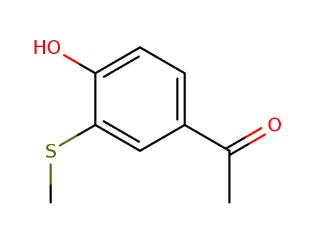 1-(4-Hydroxy-3-(methylthio)phenyl)ethan-1-one