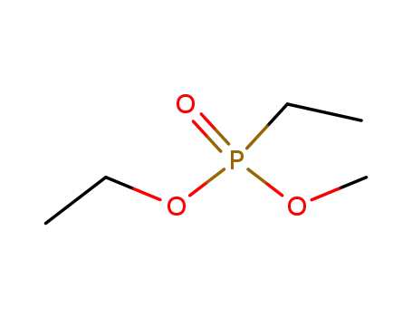 Molecular Structure of 5301-65-5 (Ethylphosphonic acid methylethyl ester)