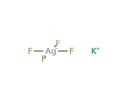 Molecular Structure of 23739-18-6 (potassium tetrafluoroargentate (III))