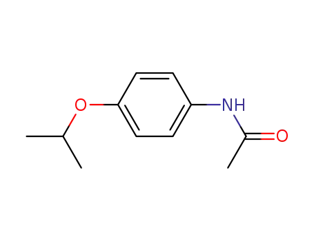 Molecular Structure of 7146-61-4 (O-isopropyl acetaminophen)