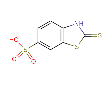 6-Benzothiazolesulfonicacid, 2,3-dihydro-2-thioxo-