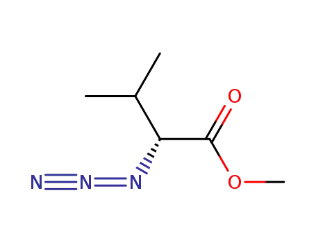 Butanoic acid, 2-azido-3-methyl-, methyl ester, (R)-
