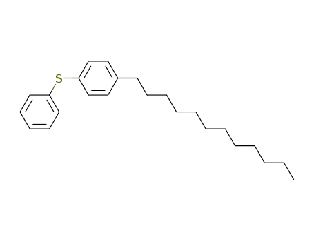 Molecular Structure of 104526-45-6 (1-Dodecyl-4-(phenylthio)benzene)
