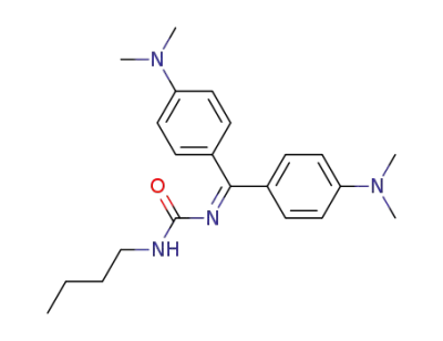 1-{ビス[4-(ジメチルアミノ)フェニル]メチリデン}-3-ブチル尿素
