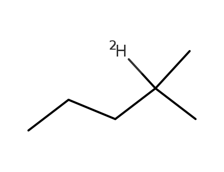 Molecular Structure of 34097-83-1 (2-methylpentane-2d)
