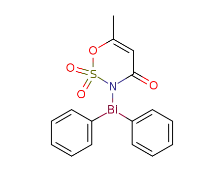 Molecular Structure of 1422436-49-4 (C<sub>16</sub>H<sub>14</sub>BiNO<sub>4</sub>S)
