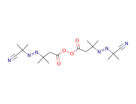 Bis-(isobutyronitril-2-azo-3'-isovaleroyl)-peroxid