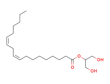Molecular Structure of 3443-82-1 (2-LINOLEOYL-RAC-GLYCEROL)