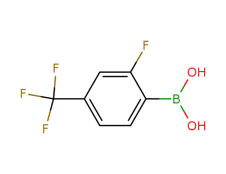 2-FLUORO-4-(TRIFLUOROMETHYL)PHENYLBORONIC ACID 503309-11-3