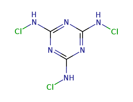 N2,N4,N6-trichloro-2,4,6-triamino-s-triazine
