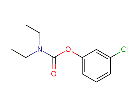 Carbamic acid, diethyl-, 3-chlorophenyl ester