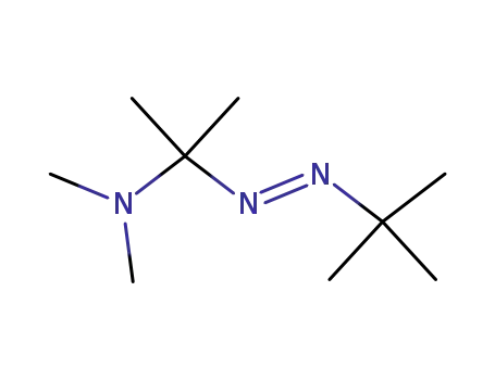 Molecular Structure of 126191-35-3 (2-(tert-Butylazo)-2(dimethylamino)propane)