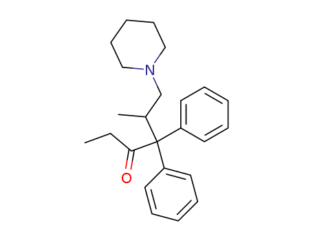 3-Hexanone,5-methyl-4,4-diphenyl-6-(1-piperidinyl)-