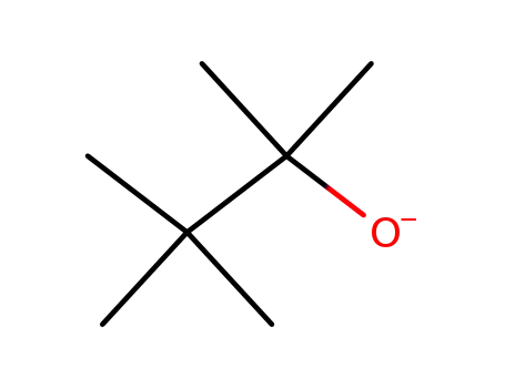 2,3,3-Trimethyl-butan-2-ol anion