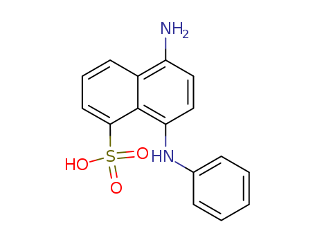 1-Naphthalenesulfonicacid, 5-amino-8-(phenylamino)-