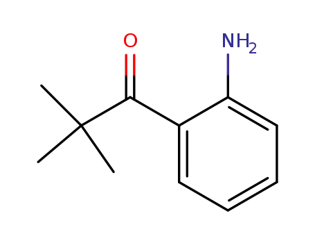 Molecular Structure of 65374-14-3 (1-Propanone, 1-(2-aminophenyl)-2,2-dimethyl-)