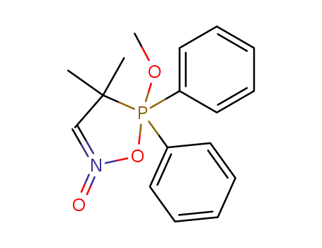 Molecular Structure of 81200-74-0 (5-methoxy-4,4-dimethyl-5,5-diphenyl-Δ<sup>2</sup>-1,2,5λ<sup>5</sup>-oxazaphospholine 2-oxide)