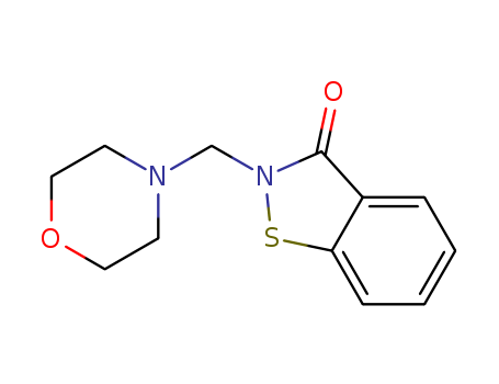 1,2-Benzisothiazol-3(2H)-one,2-(4-morpholinylmethyl)-
