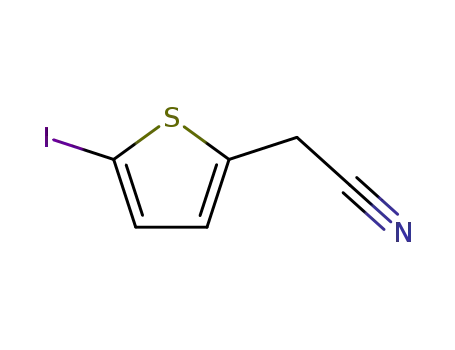 5-Iodo-2-thiopheneacetonitrile