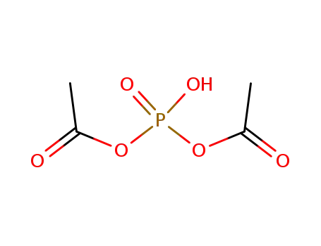 Molecular Structure of 3614-36-6 (diacetyl phosphate)