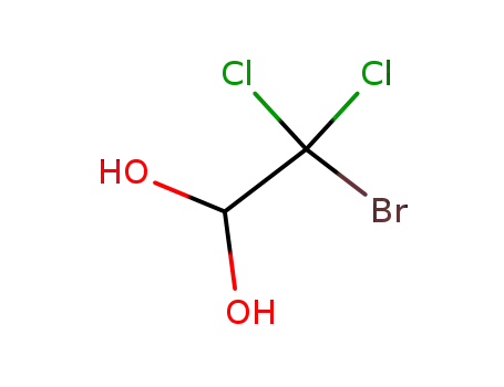 Molecular Structure of 130292-39-6 (2-bromo-2,2-dichloro-ethane-1,1-diol)