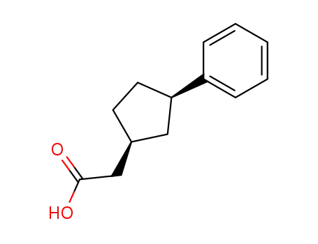 cis-3-Phenylcyclopentylacetic acid