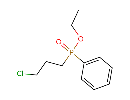 Molecular Structure of 231610-93-8 (ethyl 3-chloropropyl(phenyl)phosphinate)