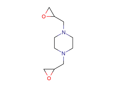 Molecular Structure of 2917-98-8 (1,4-bis(oxiran-2-ylmethyl)piperazine)