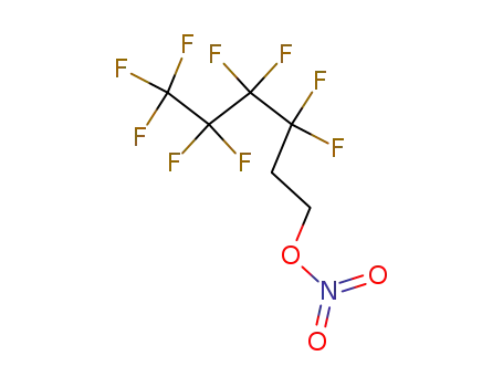 Molecular Structure of 34839-44-6 (3,3,4,4,5,5,6,6,6-nonafluorohexyl nitrate)