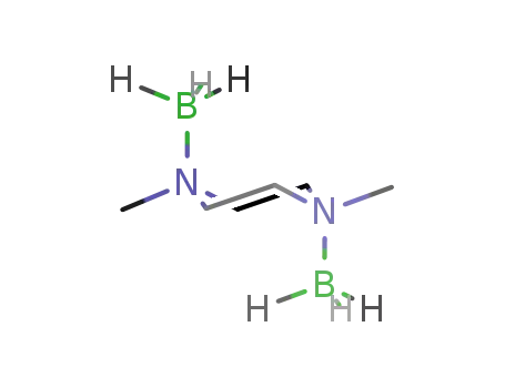 Molecular Structure of 137425-59-3 (N,N-dimethylpiperazine-bisborane)