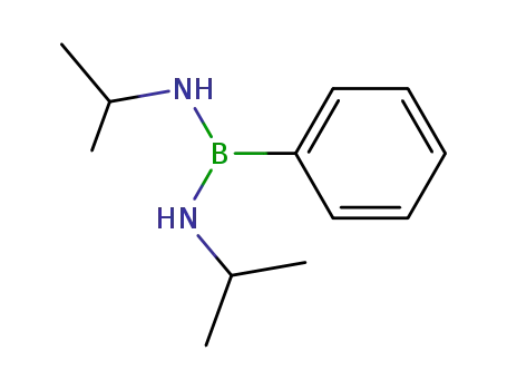 Molecular Structure of 10475-45-3 (bis(isopropylamino)phenylborane)