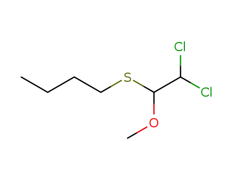 1-(2,2-dichloro-1-methoxy-ethylsulfanyl)-butane