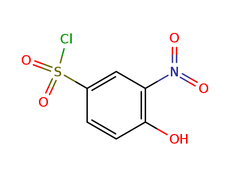 Benzenesulfonylchloride, 4-hydroxy-3-nitro-